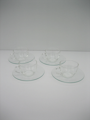 Espresso-Set Glaswaren