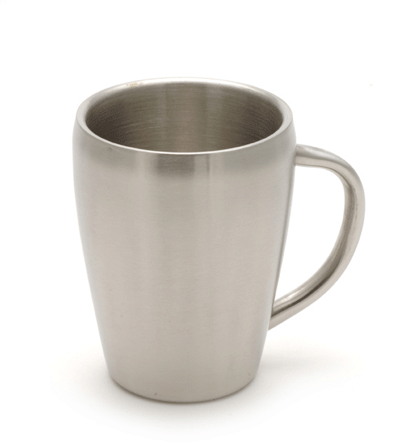 Stainless steel mug 0.2L mat