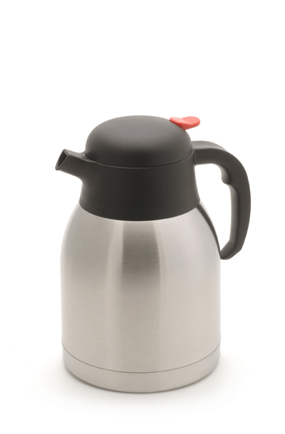 Koffiekan RVS, 1,5 liter